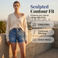 👖 Soldes 2026 — Plus de 26 000 vendus!🔥 Short en Jean Stretch Décontracté – Taille Haute Flatteuse 💙