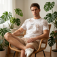 🌴 Soldes 2026 — Plus de 45 000 vendus!🔥 Ensemble 2 Pièces Imprimé Homme