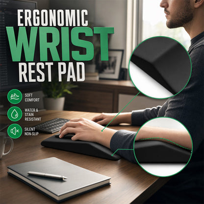🖥️ Soldes 2026 — Plus de 15 000 vendus!🔥 Repose-Poignet Ergonomique – Mousse à Mémoire de Forme 💤