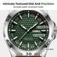 ⌚ OFFRE LIMITÉE -50% 🌲 Montre Sport Homme Quartz — Cadran Géométrique 3D, Verre Trempé, 30M
