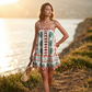 🎉 Soldes 2026 — Plus de 63 000 vendues 👗 Robe d'Été Imprimée à Bretelles Femme 🌺