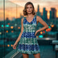 🎉 Soldes 2026 — Plus de 40 000 vendues 👗 Robe Midi Tie-Dye Virale Col V 🌊