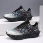🎉 Soldes 2026 — Plus de 40 000 vendus ! 👟 Baskets Décontractées à Imprimé Éclaboussures Phosphorescentes – Streetwear Lumineux 🌟