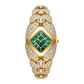 🎉 Soldes 2026 — Plus de 26 000 Vendus !⌚Montre Quartz Femme – Cadran Losange, Strass Brillants 💎