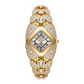 🎉 Soldes 2026 — Plus de 26 000 Vendus !⌚Montre Quartz Femme – Cadran Losange, Strass Brillants 💎