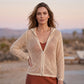🎉 Soldes 2026 — Plus de 38 000 Vendus !🌸Gilet Femme Zippé en Maille Ajourée – Léger, Coupe Ample 👜