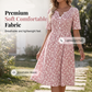 🎉 Soldes 2026 — Plus de 49 000 Vendues ! 🌸 Robe Imprimée Décontractée à Col V – Tissu Premium Doux 👗