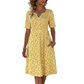 🎉 Soldes 2026 — Plus de 49 000 Vendues ! 🌸 Robe Imprimée Décontractée à Col V – Tissu Premium Doux 👗