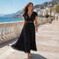🎉 Soldes 2026 — Plus de 38 000 ventes !✨ Robe Maxi Plissée Fluide 🦋
