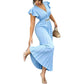 🎉 Soldes 2026 — Plus de 38 000 ventes !✨ Robe Maxi Plissée Fluide 🦋