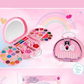 🎁 Vente 2026 — Plus de 42 100 Vendues!💖 Kit de Maquillage Lavable Enfant – Plastique – Sac à Main Rose & Palette Dépliable for Filles