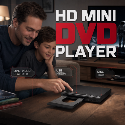 🎉 Soldes 2026 — Plus de 38 000 ventes !📀 Lecteur DVD HD pour Salon 🏠