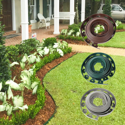 ⏰ PROMO 53% DE RÉDUCTION ! Bordure de Jardin 10m avec 30 Piquets pour pelouses et massifs