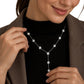✨ Soldes 2026 — Plus de 29 000 vendus ! 📿 Collier Femme Pendentif Y Géométrique Brillante