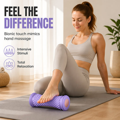 🦶 Soldes 2026 — Plus de 34 000 vendus ! 🟣 Rouleau Masseur de Pieds en TPE contre la fasciite plantaire