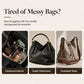 🎉 2026 Soldes — Plus de 31 000 vendus ! 💞 Sac seau chic femme – PU monogramme vintage