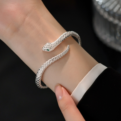 🎉 Vente 2026 — Plus de 23 100 vendus!✨ Bracelet Jonc Serpent Vintage