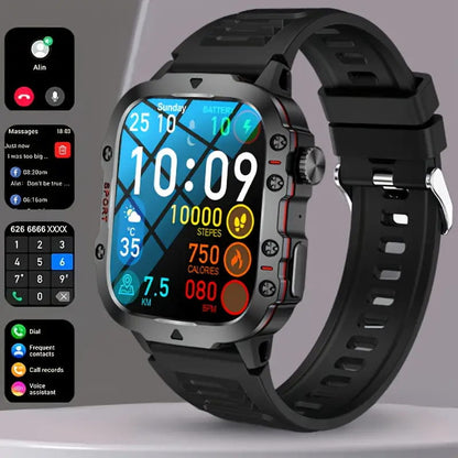 ⌚ PROMO LIMITÉE 50% DE RÉDUCTION ! ✨ Montre Intelligente Robuste Extérieur – Étanche, Sportive 💪