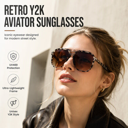 🔥 Vente 2026 — Plus de 22 700 Vendues!💥 Lunettes de Soleil Tendance UV400 pour Hommes & Femmes