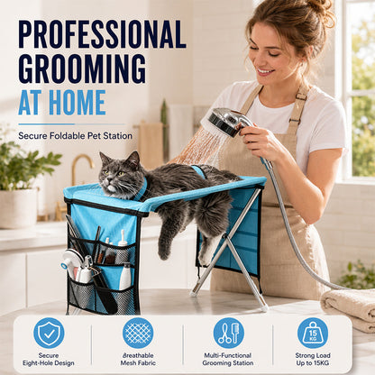 🎉 Vente 2026 — Plus de 28 300 unités vendues!🐾 Lit de Toilettage Pliable 2‑en‑1