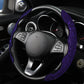 🎉 Vente 2026 — Plus de 30 700 vendus!💎 Couvre‑volant de voiture bling‑bling avec strass – Luxueux 🚗