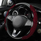 🎉 Vente 2026 — Plus de 30 700 vendus!💎 Couvre‑volant de voiture bling‑bling avec strass – Luxueux 🚗