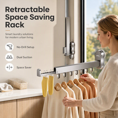 🎉 Soldes 2026 — Plus de 26 800 Vendus!🧺 Séchoir à Linge Rétractable