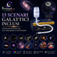🌌 PROMO LIMITÉE 50% DE RÉDUCTION ! ✨ Lampe projecteur ciel étoilé USB – 13 films interchangeables, col flexible – Relaxant, Magique, Cadeau 🌙