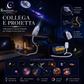 🌌 PROMO LIMITÉE 50% DE RÉDUCTION ! ✨ Lampe projecteur ciel étoilé USB – 13 films interchangeables, col flexible – Relaxant, Magique, Cadeau 🌙