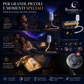🌌 PROMO LIMITÉE 50% DE RÉDUCTION ! ✨ Lampe projecteur ciel étoilé USB – 13 films interchangeables, col flexible – Relaxant, Magique, Cadeau 🌙