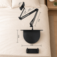 🛏️ 2026 Soldes — Plus de 21 900 vendus!🧲 Support magnétique pour tablette de chevet avec socle dissimulé dans le matela