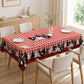 🎉 Soldes 2026 — Plus de 28 300 Vendus!🐓 Nappe à Carreaux Rouges avec Motif Coq – Polyester