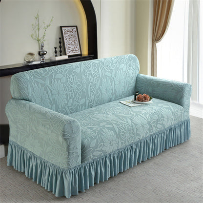 🐾 Vente 2026 — Plus de 30 800 vendus!🧺 Protection canapé volantée jacquard
