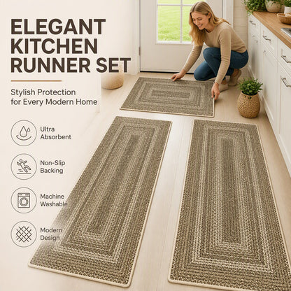 🏡 Vente 2026 — Plus de 37 200 vendus!✨ Tapis de Couloir Tissé Élégant