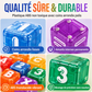 🎉 Vente 2026 — Plus de 24 600 vendus!🔥 40 blocs magnétiques 360° lettres & chiffres