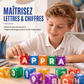 🎉 Vente 2026 — Plus de 24 600 vendus!🔥 40 blocs magnétiques 360° lettres & chiffres