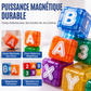 🎉 Vente 2026 — Plus de 24 600 vendus!🔥 40 blocs magnétiques 360° lettres & chiffres