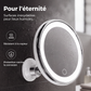 🎉 Soldes 2026 — Plus de 31 600 vendus!💄 Miroir de maquillage grossissant x10 avec lumière LED et ventouse