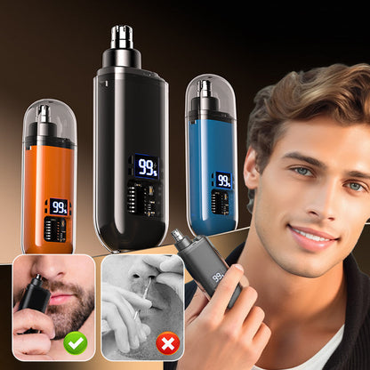 ✂️ PROMO LIMITÉE -50% 🧔 Tondeuse Nez Intelligente — Coupe Indolore & Affichage LED