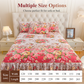🛏️ Vente 2026 — Plus de 32 100 vendus!🌷 Cache‑Sommier 3 Pièces à Fleurs et Volants