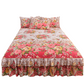 🛏️ Vente 2026 — Plus de 32 100 vendus!🌷 Cache‑Sommier 3 Pièces à Fleurs et Volants