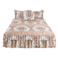 🛏️ Vente 2026 — Plus de 32 100 vendus!🌷 Cache‑Sommier 3 Pièces à Fleurs et Volants