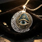 🖤 PROMO LIMITÉE 52% DE RÉDUCTION ! ✨ Collier Pendentif Œil Omniscient Vintage – Mystérieux, Rétro, Polyvalent ✨