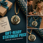 🖤 PROMO LIMITÉE 52% DE RÉDUCTION ! ✨ Collier Pendentif Œil Omniscient Vintage – Mystérieux, Rétro, Polyvalent ✨