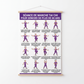 🧘☯️ -60% !📜Affiche d'Exercices de Tai Chi pour Seniors – 16 Mouvements Illustrés, Version Marche ou Chaise.