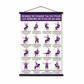 🧘☯️ -60% !📜Affiche d'Exercices de Tai Chi pour Seniors – 16 Mouvements Illustrés, Version Marche ou Chaise.