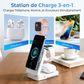 🔌 PROMO LIMITÉE 50% DE RÉDUCTION ! ✨ Support de charge magnétique pliable 3‑en‑1 – Compact, Pratique 🌙