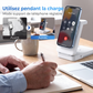 🔌 PROMO LIMITÉE 50% DE RÉDUCTION ! ✨ Support de charge magnétique pliable 3‑en‑1 – Compact, Pratique 🌙