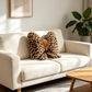 ✨ PROMO 50% DE RÉDUCTION ! 🐆 Coussin Léopard à Nœud – Douillet, Ergonomique, Décoratif ✨
