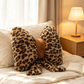 ✨ PROMO 50% DE RÉDUCTION ! 🐆 Coussin Léopard à Nœud – Douillet, Ergonomique, Décoratif ✨